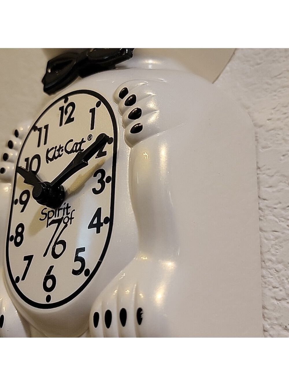Rare Spirit of 76 Kit-Cat Klock Clock in pearly White - Picture 6 of 6